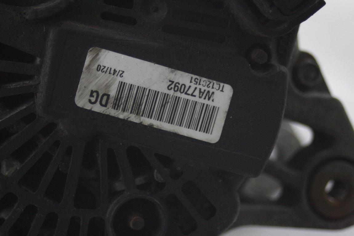 ALTERNATOR OEM N. 8200667608 ORIGINAL REZERVNI DEL RENAULT KANGOO KC0/1 MK1 R (2003-2008) DIESEL LETNIK 2007