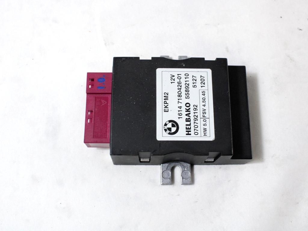 RACUNALNIK CRPALKE GORIVA  OEM N. 16147180426 ORIGINAL REZERVNI DEL BMW SERIE 3 BER/SW/COUPE/CABRIO E90/E91/E92/E93 (2005 -2009) DIESEL LETNIK 2007