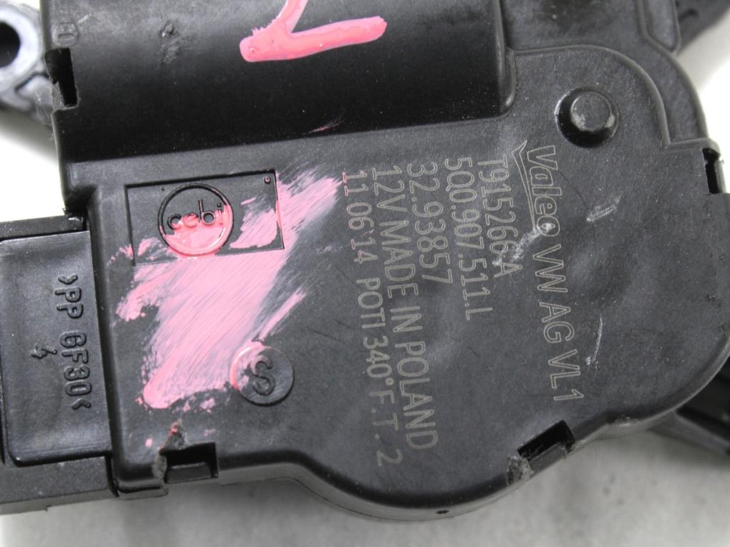 MOTORCEK OGREVANJA OEM N. 5Q0907511L ORIGINAL REZERVNI DEL AUDI Q3 8U (2011 - 2014)DIESEL LETNIK 2014