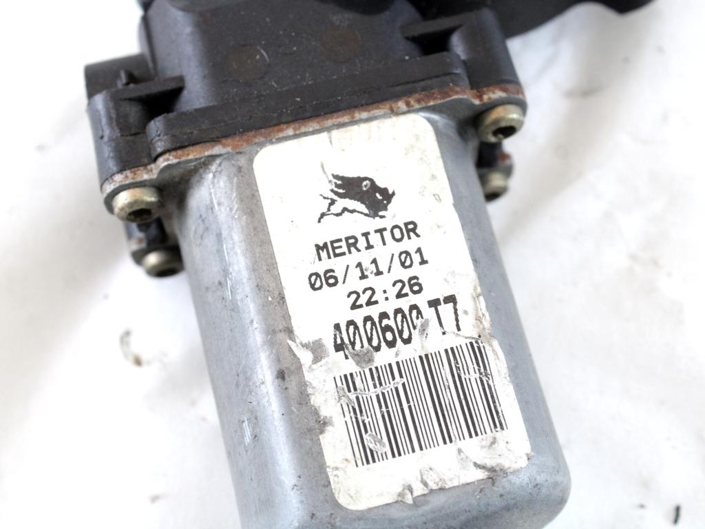 MOTORCEK ELEKTRICNEGA POMIKA ZADNJEGA STEKLA  OEM N. 17685 MOTORINO ALZACRISTALLO PORTA POSTERIORE ORIGINAL REZERVNI DEL NISSAN ALMERA TINO V10 MK2 (2000 - 2006) DIESEL LETNIK 2005