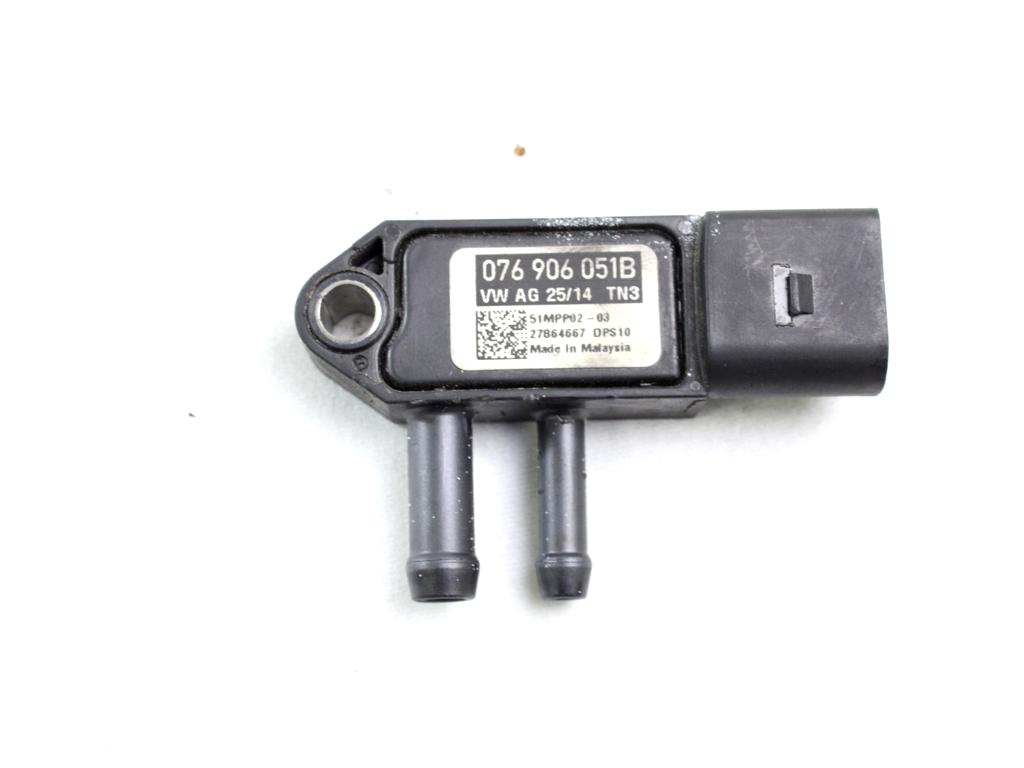 TLAK IZPUSNIH PLINOV SENZORJA OEM N. 076906051B ORIGINAL REZERVNI DEL AUDI Q3 8U (2011 - 2014)DIESEL LETNIK 2014