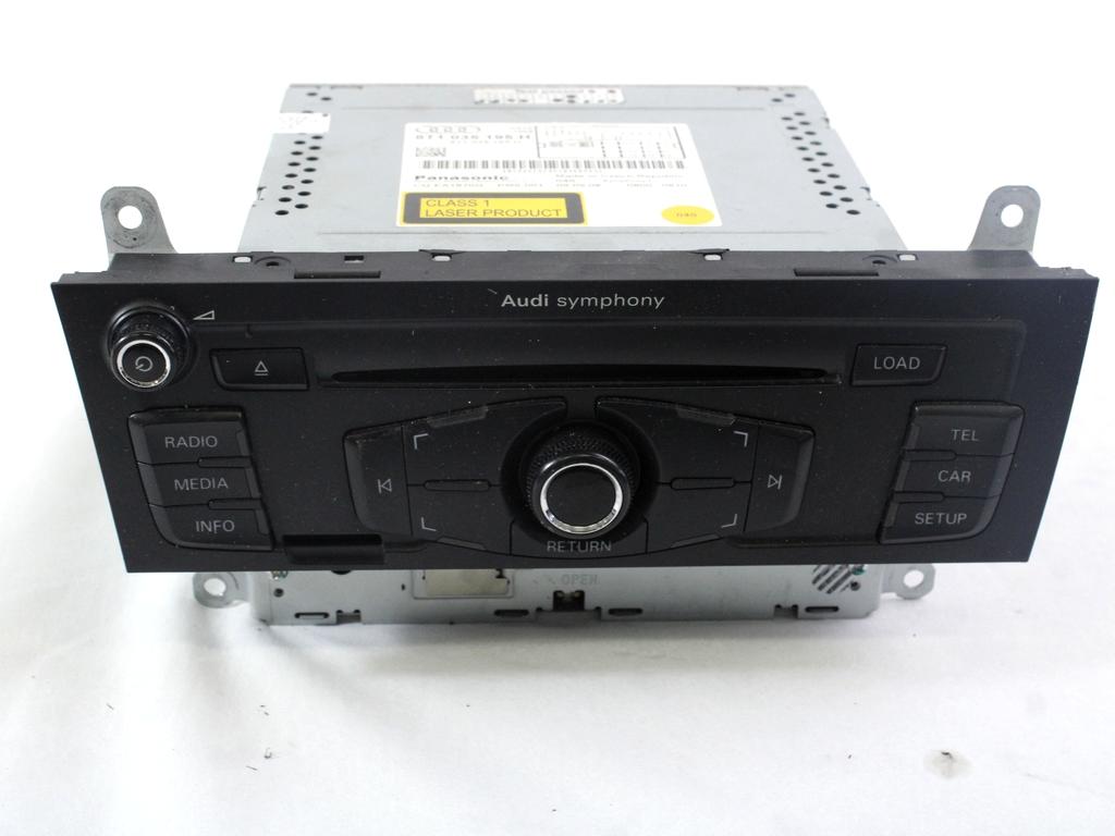 RADIO CD / OJACEVALNIK / IMETNIK HIFI OEM N. 8T1035195H ORIGINAL REZERVNI DEL AUDI A4 B8 8K2 BER/SW/CABRIO (2007 - 11/2015) DIESEL LETNIK 2009