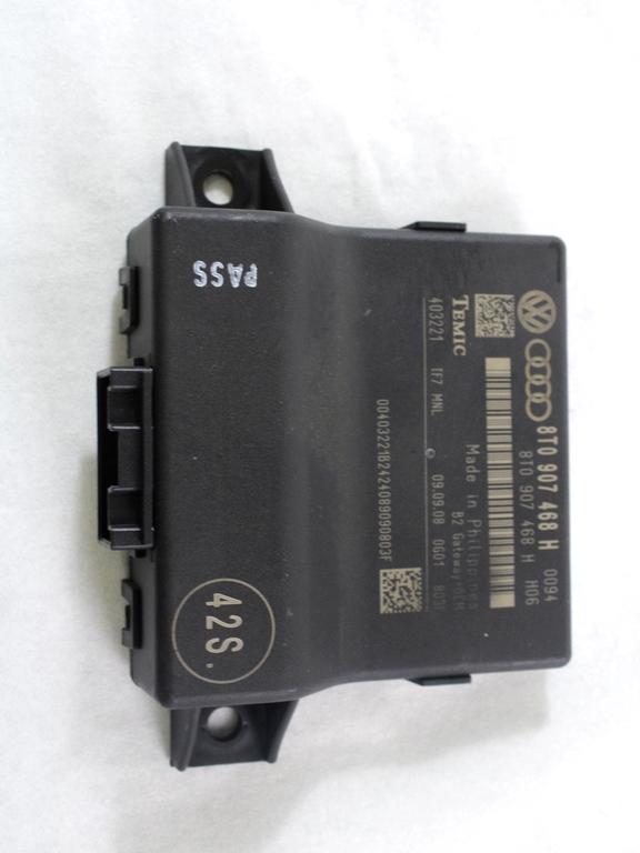 RACUNALNIK VMESNIKA (GATEWAY) OEM N. 8T0907468H ORIGINAL REZERVNI DEL AUDI A4 B8 8K2 BER/SW/CABRIO (2007 - 11/2015) DIESEL LETNIK 2009