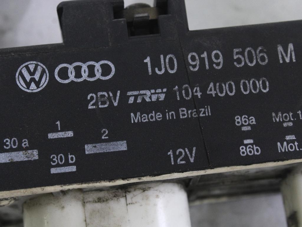 KRMILNA ENOTA ELEKTRICNEGA VENTILATORJA OEM N. 1J0919506M ORIGINAL REZERVNI DEL SEAT IBIZA 6L1 MK3 (01/2002 - 01/2006) BENZINA LETNIK 2005