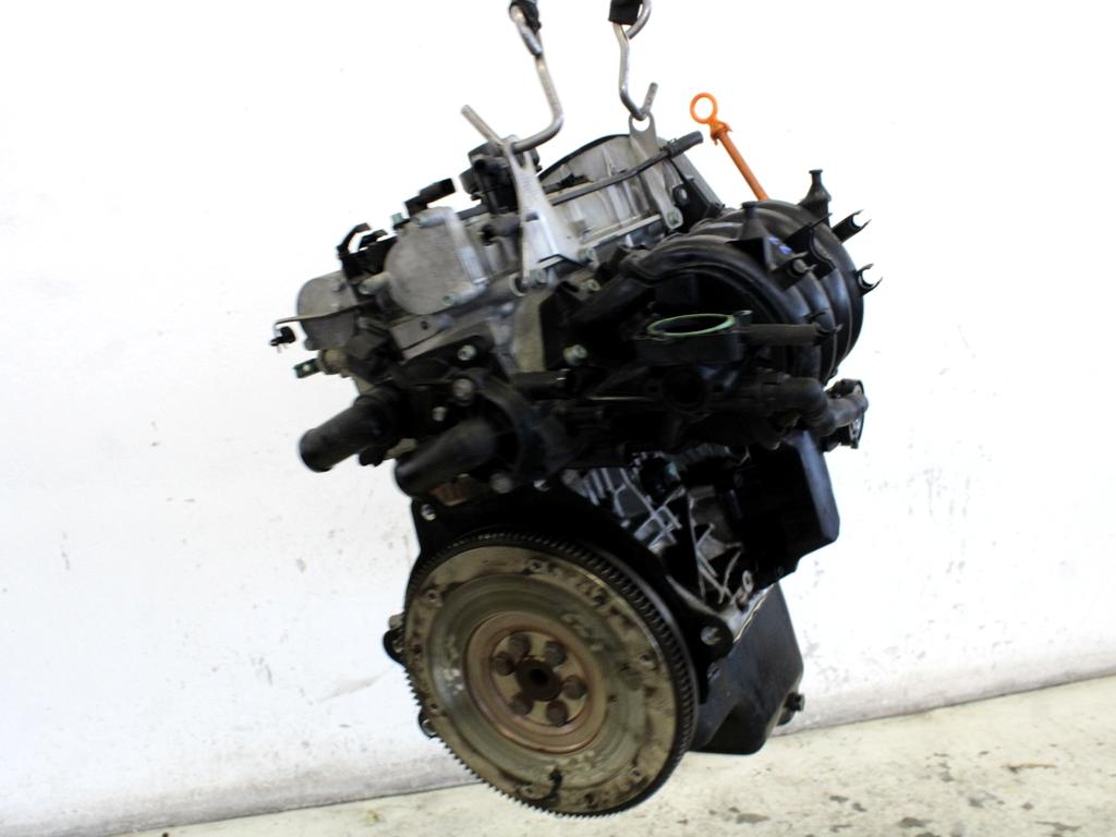 MOTOR OEM N. BKY 16809 ORIGINAL REZERVNI DEL SEAT IBIZA 6L1 MK3 (01/2002 - 01/2006) BENZINA LETNIK 2005