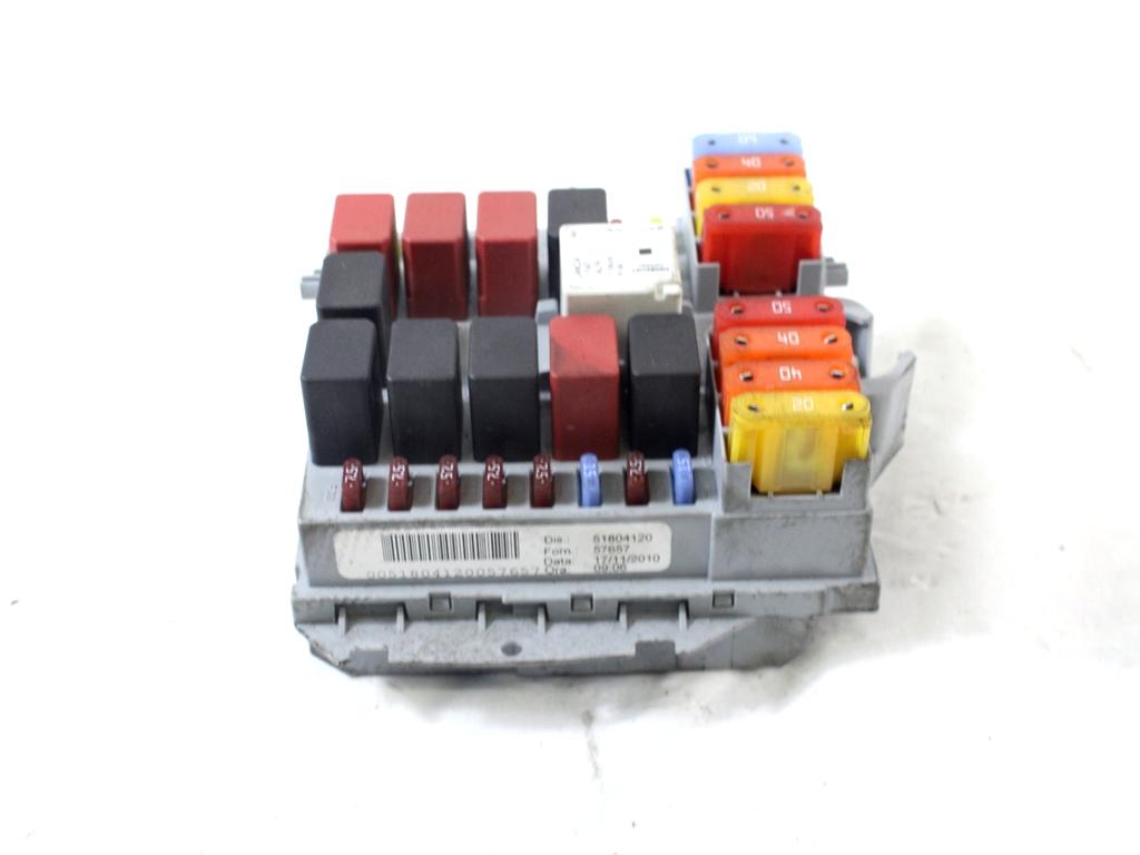 VAROVALKE/RELE' OEM N. 51804120 ORIGINAL REZERVNI DEL FIAT CROMA 194 MK2 R (11-2007 - 2010) DIESEL LETNIK 2010