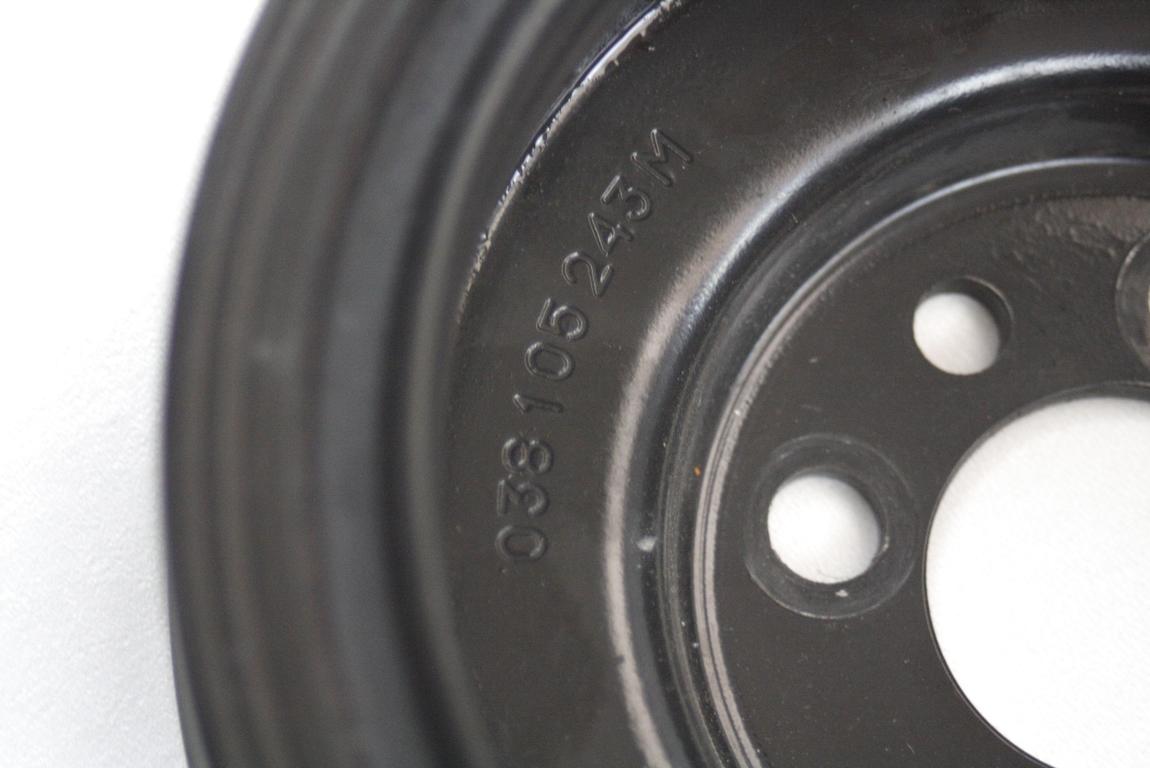 JERMENICA MOTORNE GREDI OEM N. 038105243M ORIGINAL REZERVNI DEL VOLKSWAGEN POLO 6R1 6C1 (06/2009 - 02/2014) DIESEL LETNIK 2012