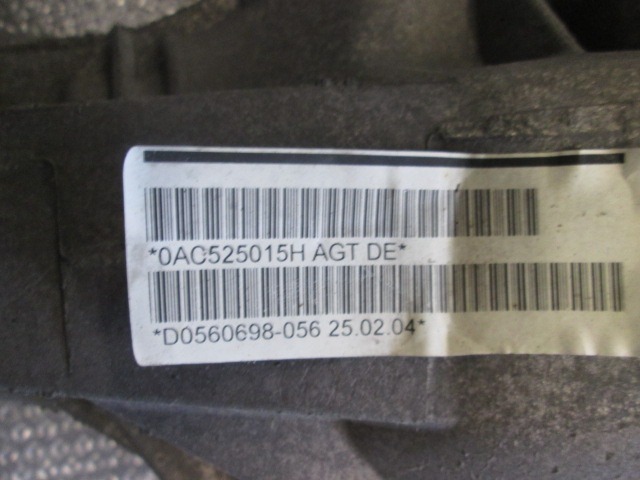 ZADNJI DIFERENCIAL OEM N. 95533201051 ORIGINAL REZERVNI DEL PORSCHE CAYENNE 9PA MK1 (2003 -2008) BENZINA LETNIK 2004