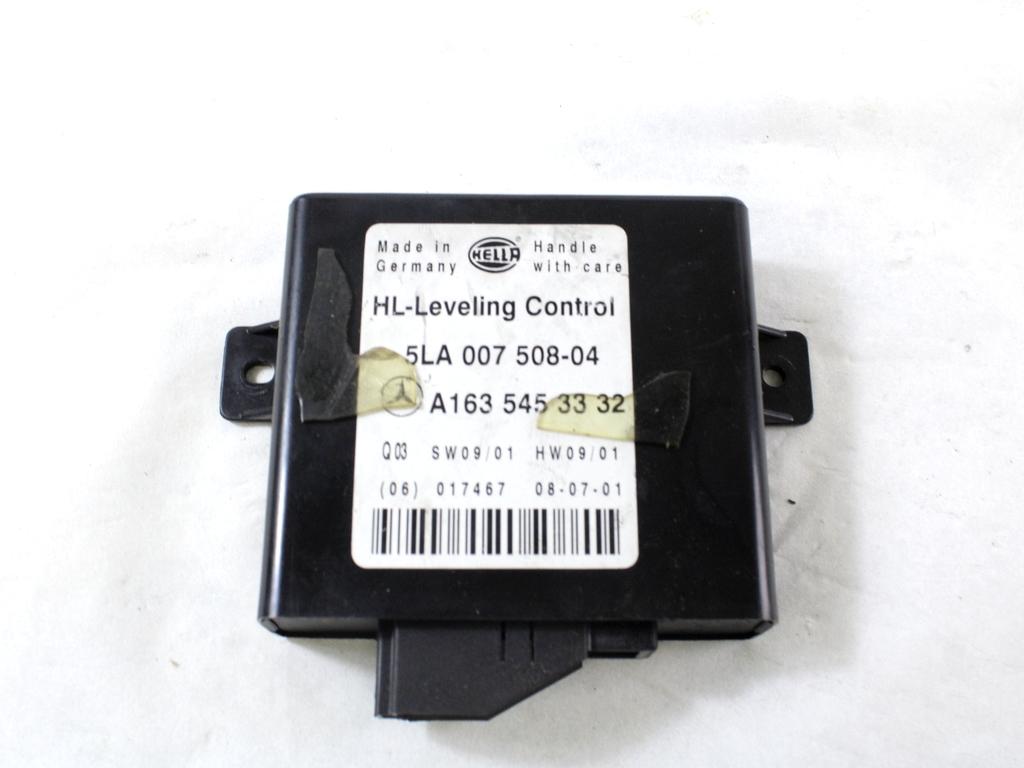 RACUNALNIK ZAROMETOV OEM N. A1635453332 ORIGINAL REZERVNI DEL MERCEDES CLASSE ML W163 (1997 - 2006) DIESEL LETNIK 2002
