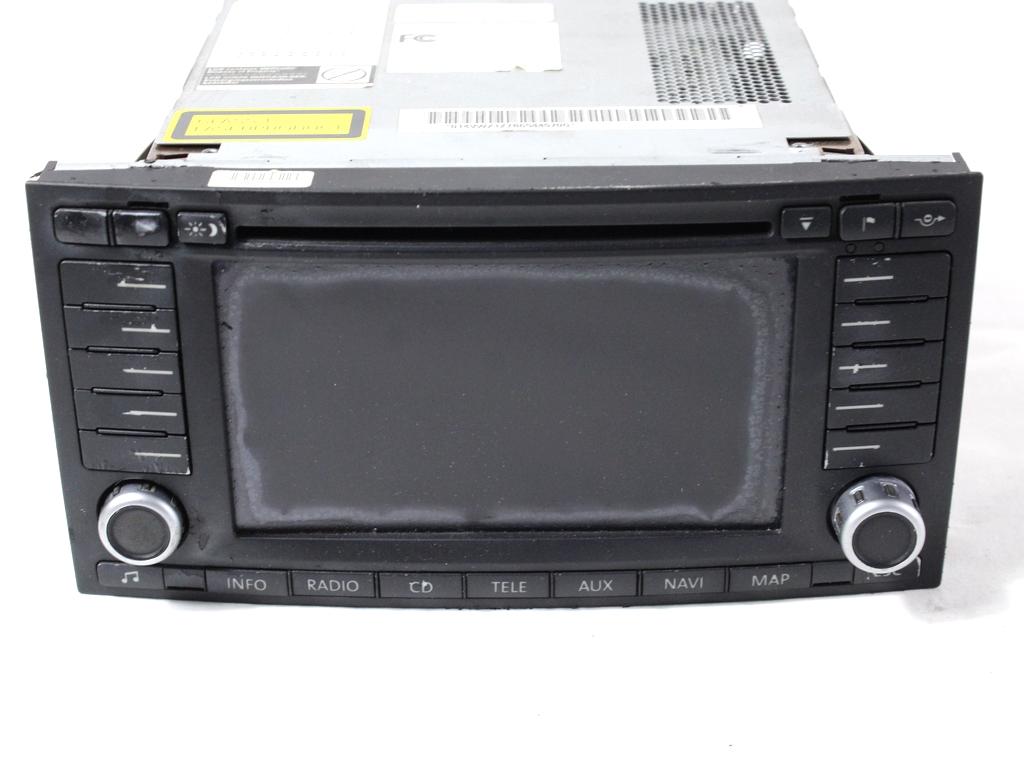 REZERVNI DELI, RADIJSKO-NAVIGACIJSKE NAPRAVE OEM N. 7L6035191 ORIGINAL REZERVNI DEL VOLKSWAGEN TOUAREG 7LA 7L6 7L7 MK1 (2002 - 2007)DIESEL LETNIK 2004