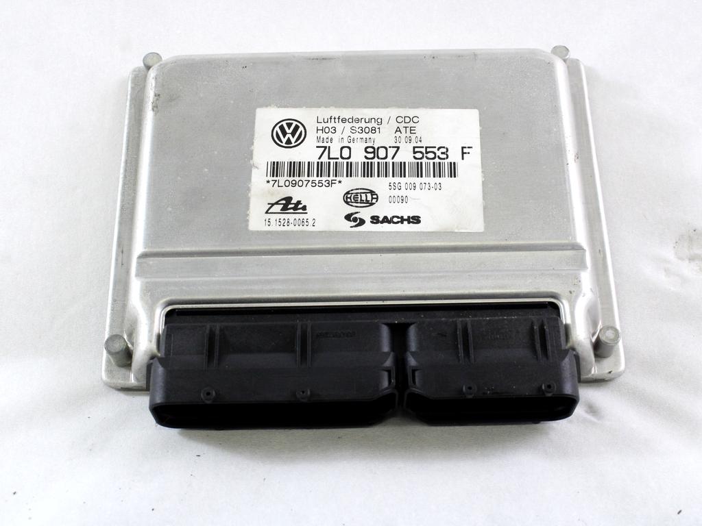 RACUNALNIK HIDRAVLICNEGA VZMETENJA  OEM N. 7L0907553F ORIGINAL REZERVNI DEL VOLKSWAGEN TOUAREG 7LA 7L6 7L7 MK1 (2002 - 2007)DIESEL LETNIK 2004