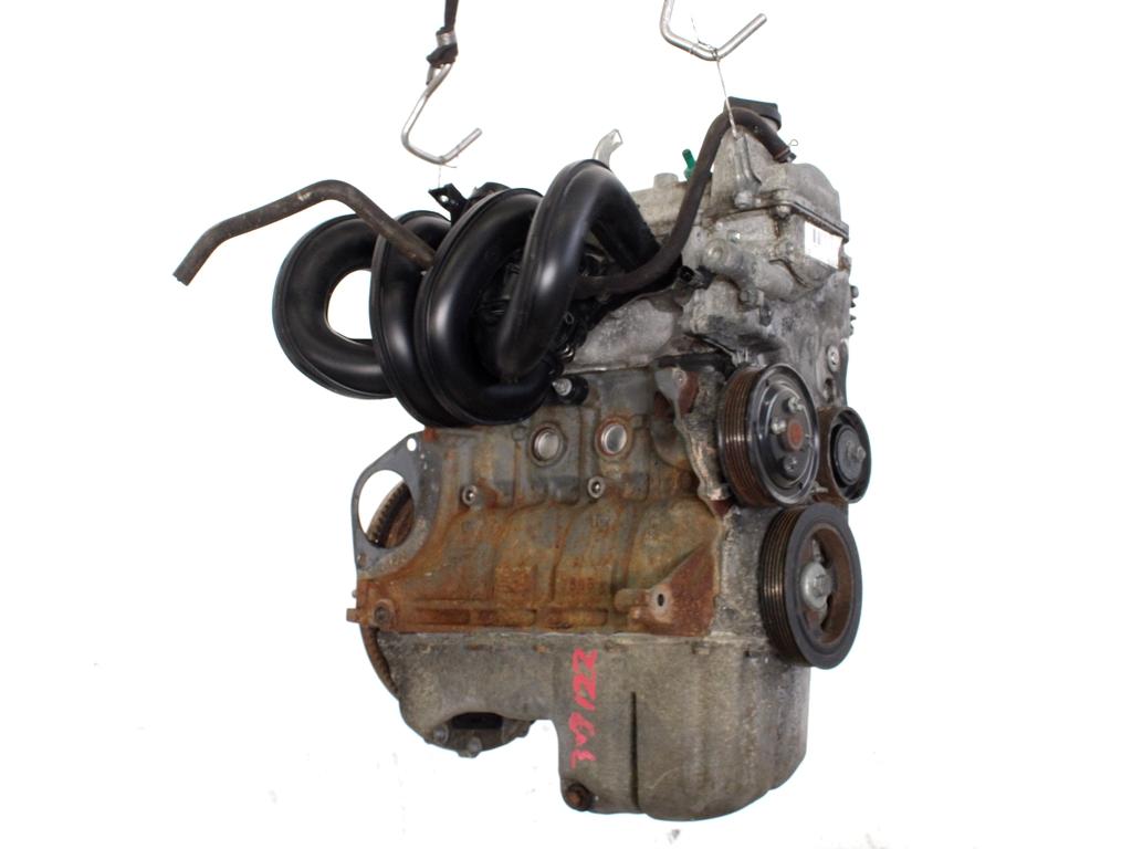 MOTOR OEM N. 2SZFE 19256 ORIGINAL REZERVNI DEL TOYOTA YARIS P9 MK2 (01/2006 - 2009) BENZINA LETNIK 2008