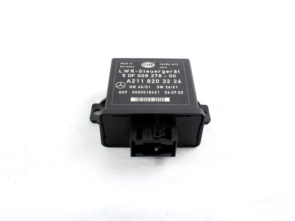 RACUNALNIK ZAROMETOV OEM N. A2118203226 ORIGINAL REZERVNI DEL MERCEDES CLASSE E W211 S211 BER/SW (03/2002 - 05/2006) DIESEL LETNIK 2002