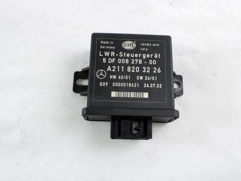 RACUNALNIK ZAROMETOV OEM N. A2118203226 ORIGINAL REZERVNI DEL MERCEDES CLASSE E W211 S211 BER/SW (03/2002 - 05/2006) DIESEL LETNIK 2002