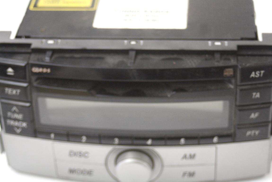 RADIO CD / OJACEVALNIK / IMETNIK HIFI OEM N. 86180-B4020 ORIGINAL REZERVNI DEL DAIHATSU TERIOS J200 MK2 (2006 - 2017) BENZINA LETNIK 2009
