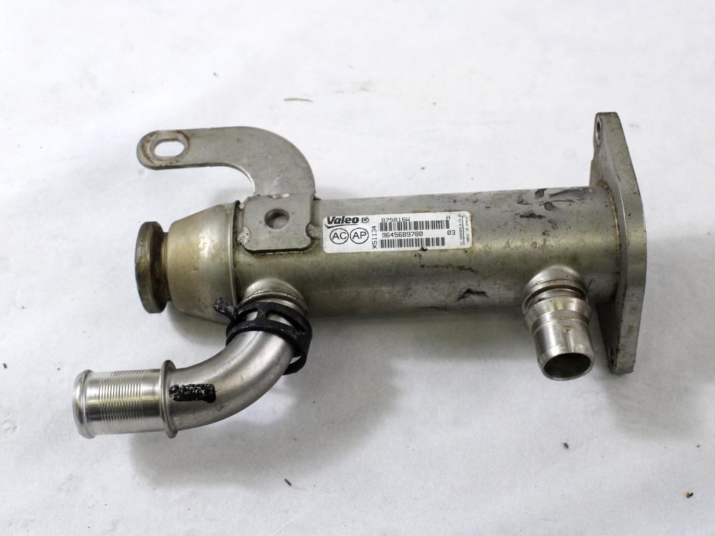 EGR VENTIL/IZMENJALNIK OEM N. 9645689780 ORIGINAL REZERVNI DEL VOLVO V50 545 (2004 - 05/2007) DIESEL LETNIK 2006