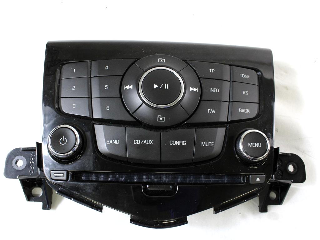 CELNA ENOTA ZA UPRAVLJANJE RADIA/NAVIGACIJ OEM N. 94563267 ORIGINAL REZERVNI DEL CHEVROLET CRUZE J300 J305 (2009 - 2019) BENZINA/GPL LETNIK 2011