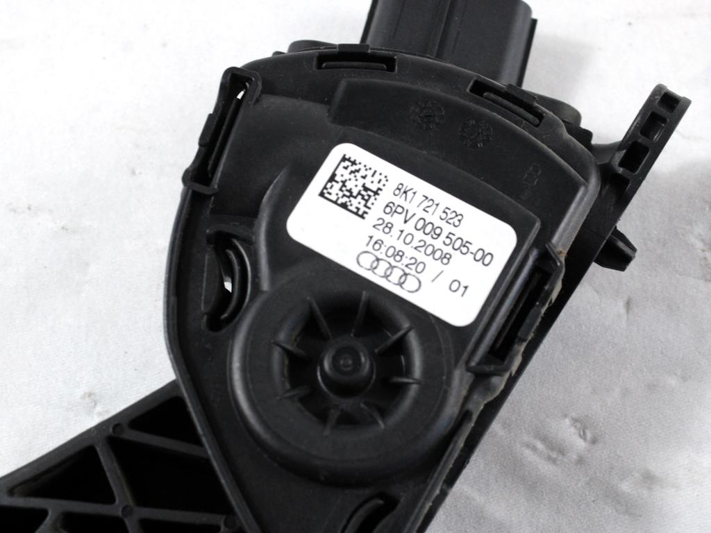 PEDALI OEM N. 8K1721523 ORIGINAL REZERVNI DEL AUDI A4 B8 8K2 BER/SW/CABRIO (2007 - 11/2015) DIESEL LETNIK 2009