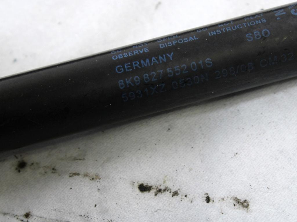 AMORTIZERJI PRTLJAZNIH VRAT  OEM N. 8K9827552 ORIGINAL REZERVNI DEL AUDI A4 B8 8K2 BER/SW/CABRIO (2007 - 11/2015) DIESEL LETNIK 2009