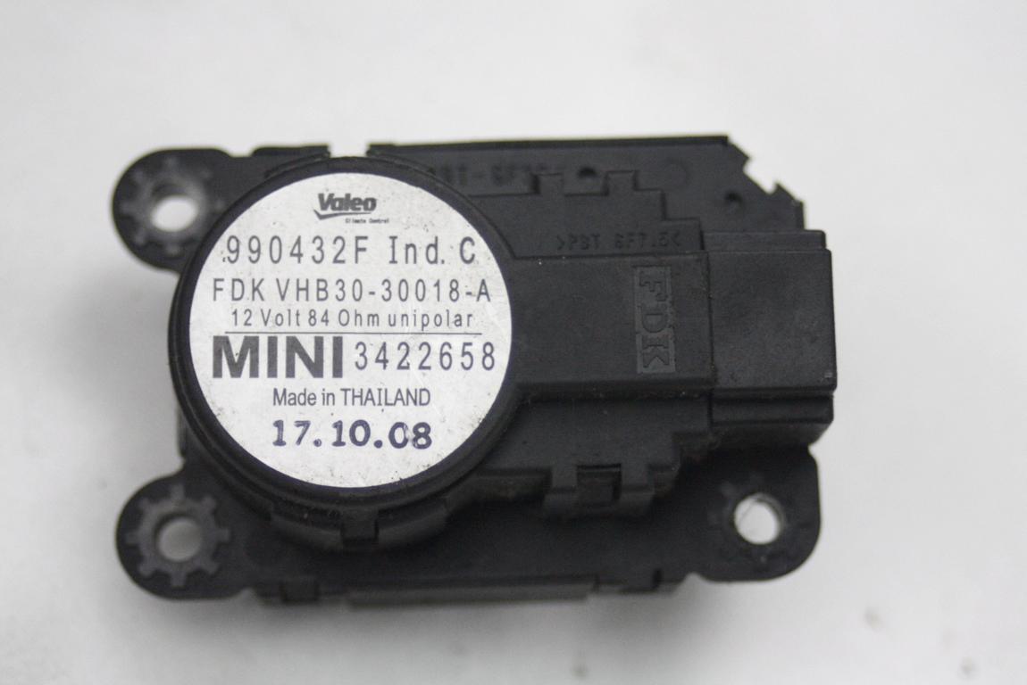 MOTORCEK OGREVANJA OEM N. 3422658 ORIGINAL REZERVNI DEL MINI ONE / COOPER BERLINA CABRIO R56 R57 (2007 - 2013) BENZINA LETNIK 2009