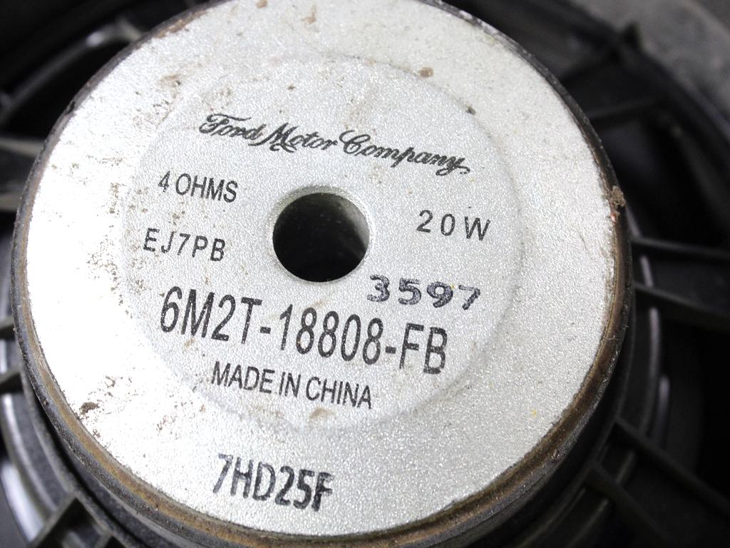 ZVOCNIKI OEM N. 6M2T-18808-FB ORIGINAL REZERVNI DEL FORD S-MAX WA6 MK1 (2006 - 2010) DIESEL LETNIK 2008