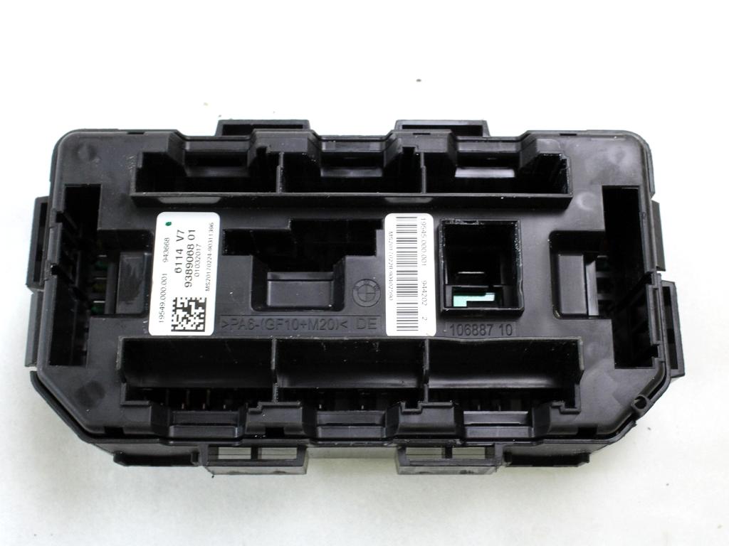 VAROVALKE/RELE' OEM N. 61149389068 ORIGINAL REZERVNI DEL BMW SERIE 1 BERLINA F20/F21 LCI (2015 - 2019)DIESEL LETNIK 2017