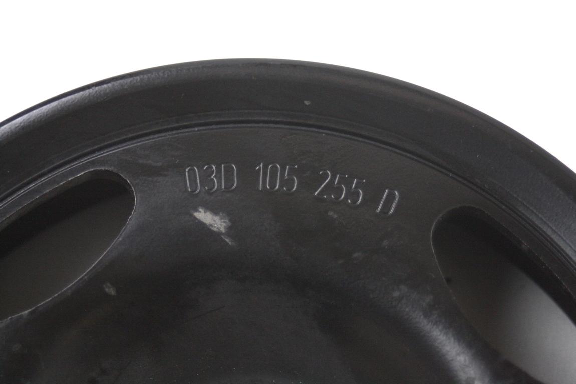 JERMENICA MOTORNE GREDI OEM N. 03D105255D ORIGINAL REZERVNI DEL VOLKSWAGEN SCIROCCO 137 138 MK3 (10/2008 - 06-2014)BENZINA LETNIK 2009