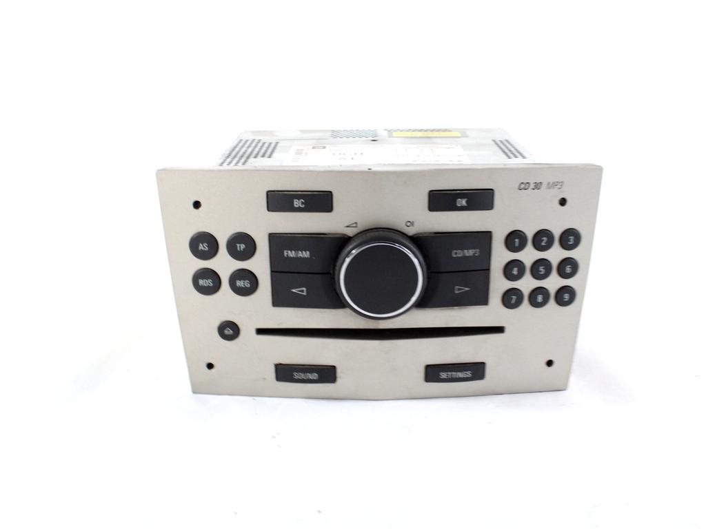 RADIO CD / OJACEVALNIK / IMETNIK HIFI OEM N. 13255553 ORIGINAL REZERVNI DEL OPEL ASTRA H A04 L48 L08 L35 L67 R 5P/3P/SW (2007 - 2010) DIESEL LETNIK 2008