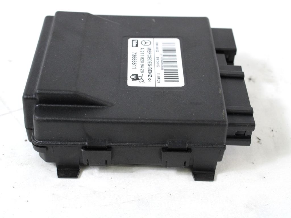 RAZNE KRMILNE ENOTE  OEM N. A2118209426 ORIGINAL REZERVNI DEL MERCEDES CLASSE E W211 S211 BER/SW (03/2002 - 05/2006) DIESEL LETNIK 2003