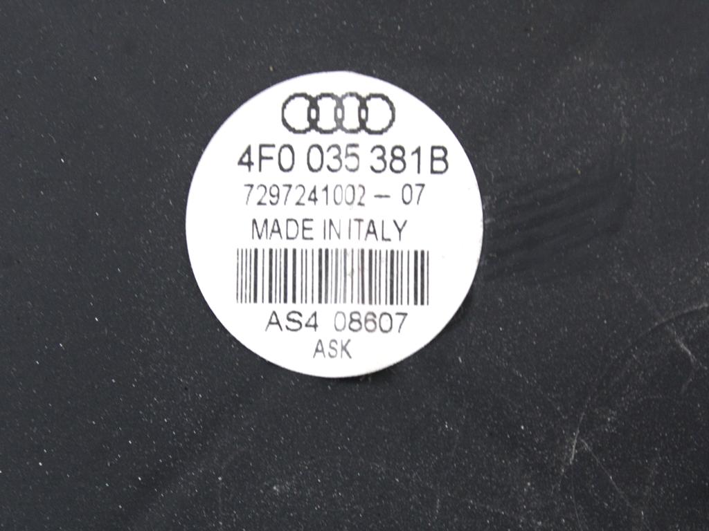 ZVOCNIKI OEM N. 4F0035381B ORIGINAL REZERVNI DEL AUDI A6 C6 4F2 4FH 4F5 BER/SW/ALLROAD (07/2004 - 10/2008) DIESEL LETNIK 2007