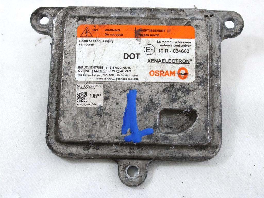 RACUNALNIK KSENONSKIH ZAROMETOV OEM N. 35XT6-S-D3 ORIGINAL REZERVNI DEL LAND ROVER RANGE ROVER EVOQUE L538 (2012 - 2016)DIESEL LETNIK 2014