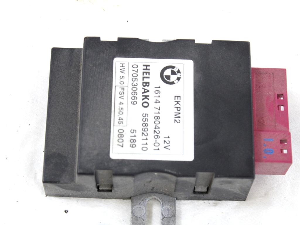 RACUNALNIK CRPALKE GORIVA  OEM N. 16147180426 ORIGINAL REZERVNI DEL BMW SERIE 1 BER/COUPE/CABRIO E81/E82/E87/E88 LCI R (2007 - 2013) DIESEL LETNIK 2007