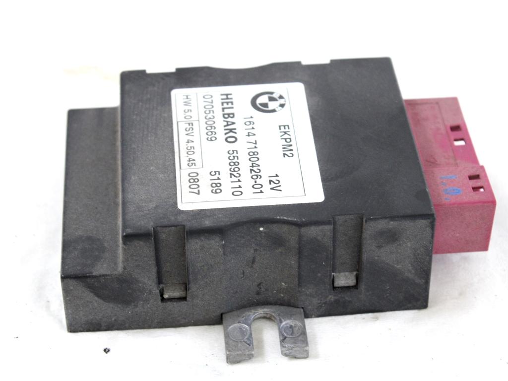 RACUNALNIK CRPALKE GORIVA  OEM N. 16147180426 ORIGINAL REZERVNI DEL BMW SERIE 1 BER/COUPE/CABRIO E81/E82/E87/E88 LCI R (2007 - 2013) DIESEL LETNIK 2007