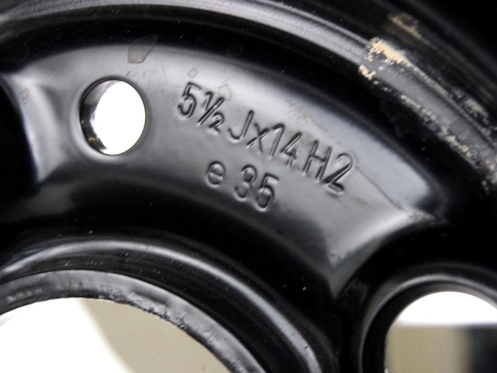 REZERVNO KOLO OEM N. 22 RUOTA DI SCORTA NORMALE ORIGINAL REZERVNI DEL BMW SERIE 3 E30 (1983 - 1990)BENZINA LETNIK 1983