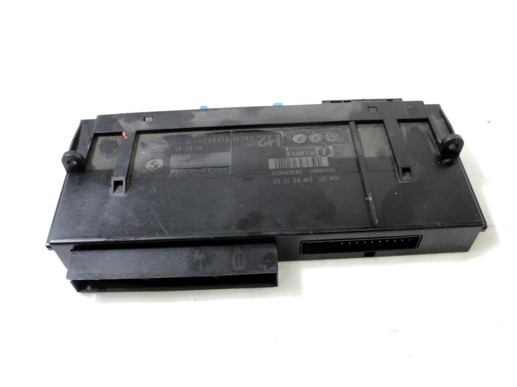 RACUNALNIK MOTORJA/REM OEM N. 61359150721 ORIGINAL REZERVNI DEL BMW SERIE 1 BER/COUPE/CABRIO E81/E82/E87/E88 LCI R (2007 - 2013) DIESEL LETNIK 2007