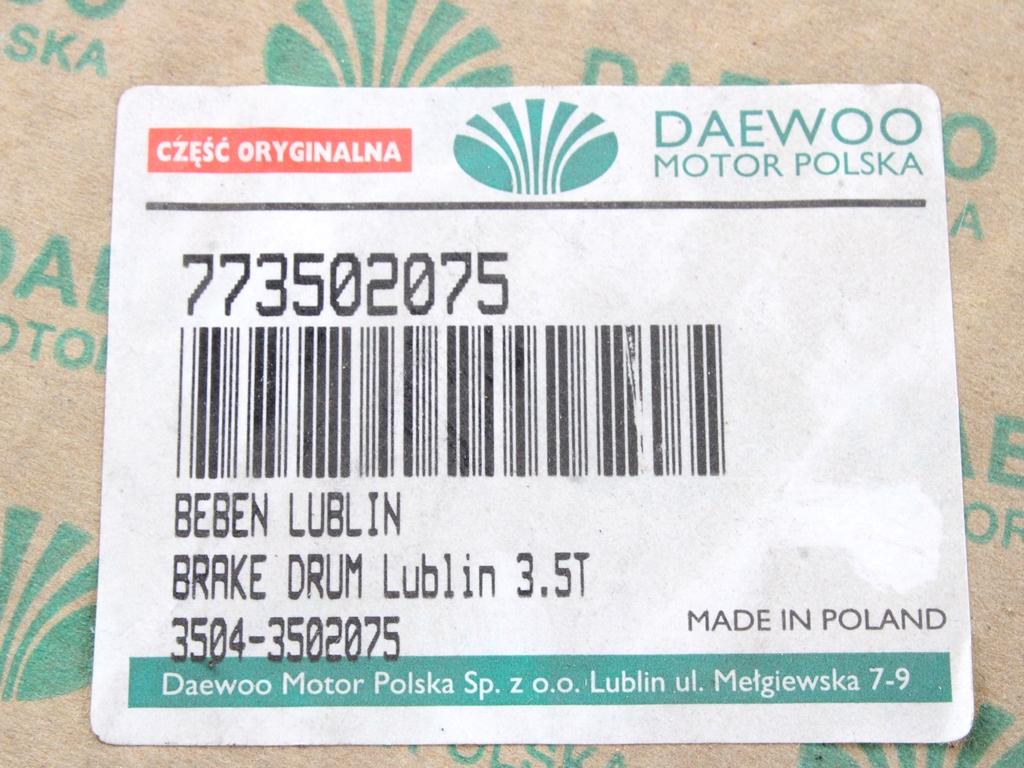 ZAVORNI BOBEN  OEM N. 773502075 ORIGINAL REZERVNI DEL DAEWOO LUBLIN (1997 - 2005)DIESEL LETNIK 2000