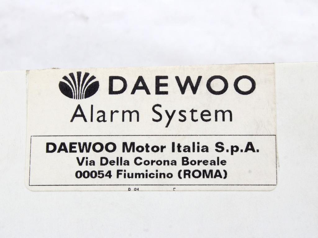 RACUNALNIK AVTOALARMA/BLOKADA MOTORJA OEM N. CA00008 ORIGINAL REZERVNI DEL  LETNIK 2001