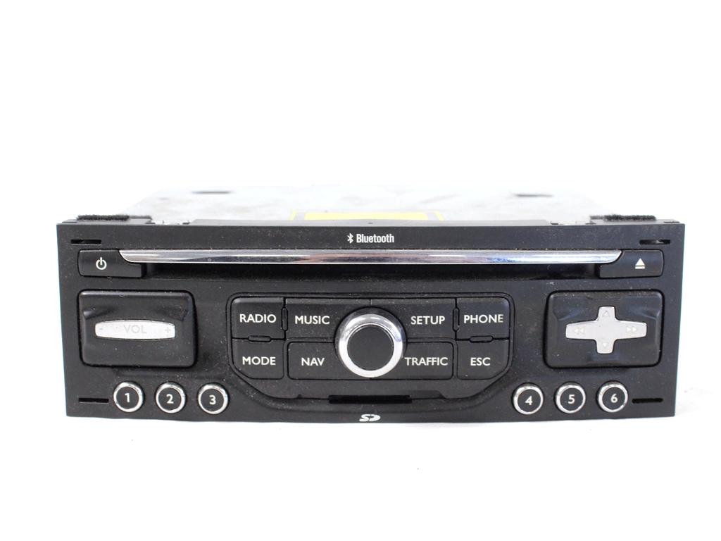 REZERVNI DELI, RADIJSKO-NAVIGACIJSKE NAPRAVE OEM N. 96661984XT ORIGINAL REZERVNI DEL PEUGEOT 5008 0U 0E MK1 (2009 - 2013) DIESEL LETNIK 2010