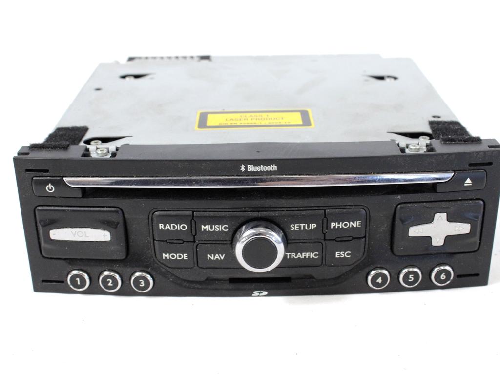 REZERVNI DELI, RADIJSKO-NAVIGACIJSKE NAPRAVE OEM N. 96661984XT ORIGINAL REZERVNI DEL PEUGEOT 5008 0U 0E MK1 (2009 - 2013) DIESEL LETNIK 2010