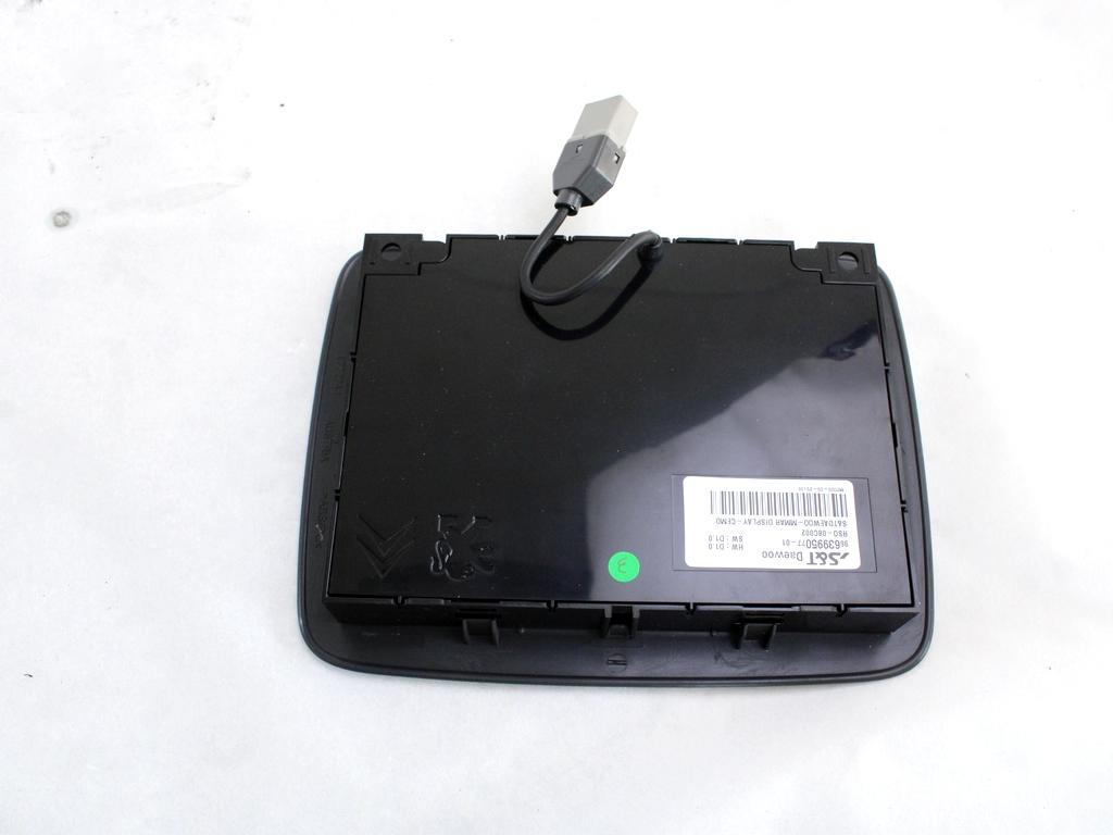 NAVIGCIJA  OEM N. 9663995077 ORIGINAL REZERVNI DEL PEUGEOT 5008 0U 0E MK1 (2009 - 2013) DIESEL LETNIK 2010