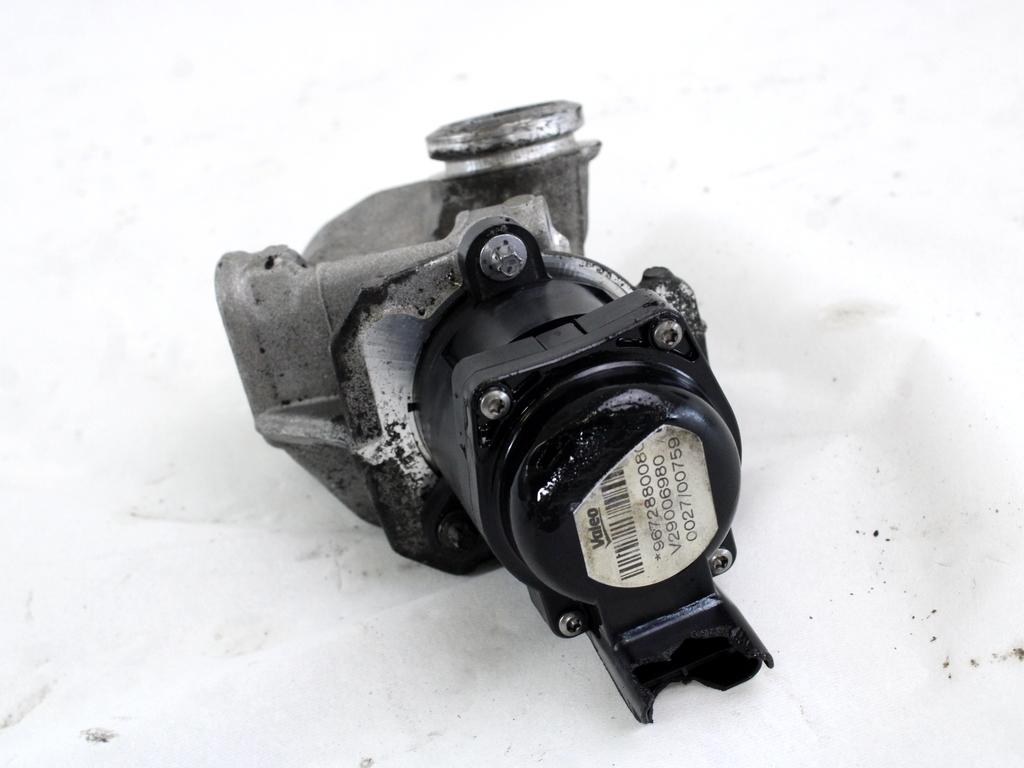 EGR VENTIL   OEM N. 9672880080 ORIGINAL REZERVNI DEL PEUGEOT 5008 0U 0E MK1 (2009 - 2013) DIESEL LETNIK 2010