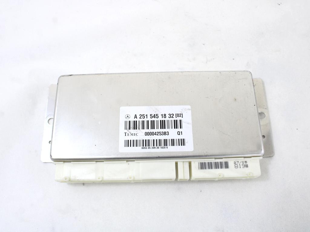 RACUNALNIK HIDRAVLICNEGA VZMETENJA  OEM N. A2515451832 ORIGINAL REZERVNI DEL MERCEDES CLASSE ML W164 (2005-2008)DIESEL LETNIK 2006