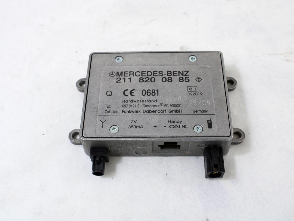 OJACEVALEC / ANTENA OEM N. 2118200885 ORIGINAL REZERVNI DEL MERCEDES CLASSE ML W164 (2005-2008)DIESEL LETNIK 2006