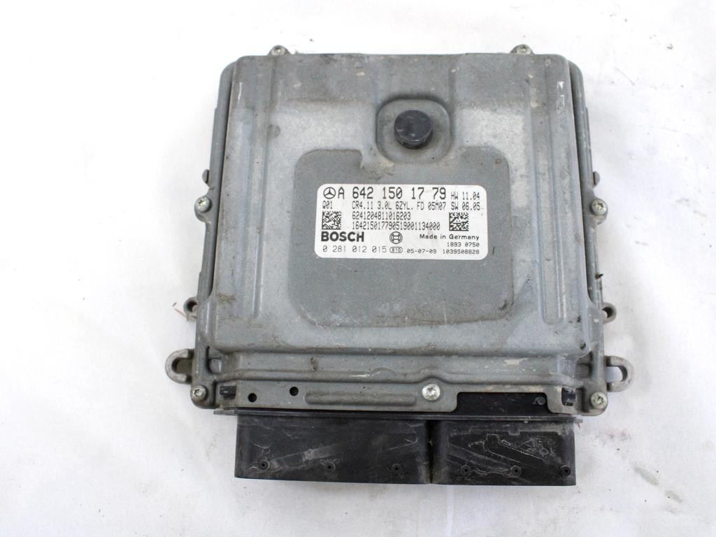OSNOVNA KRMILNA ENOTA DDE / MODUL ZA VBRIZGAVANJE OEM N. A6421501779 ORIGINAL REZERVNI DEL MERCEDES CLASSE ML W164 (2005-2008)DIESEL LETNIK 2006