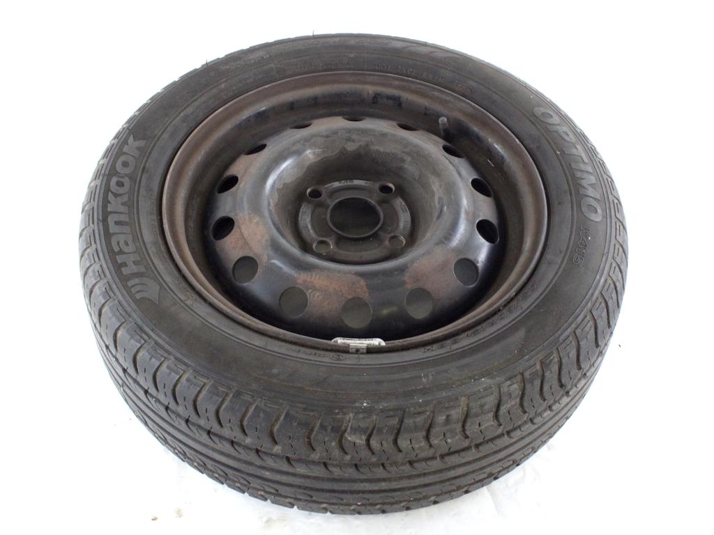 REZERVNO KOLO OEM N. 14960 RUOTA DI SCORTA NORMALE ORIGINAL REZERVNI DEL VOLVO V40/S40 MK1 644 645 (1996 - 2004)DIESEL LETNIK 2002