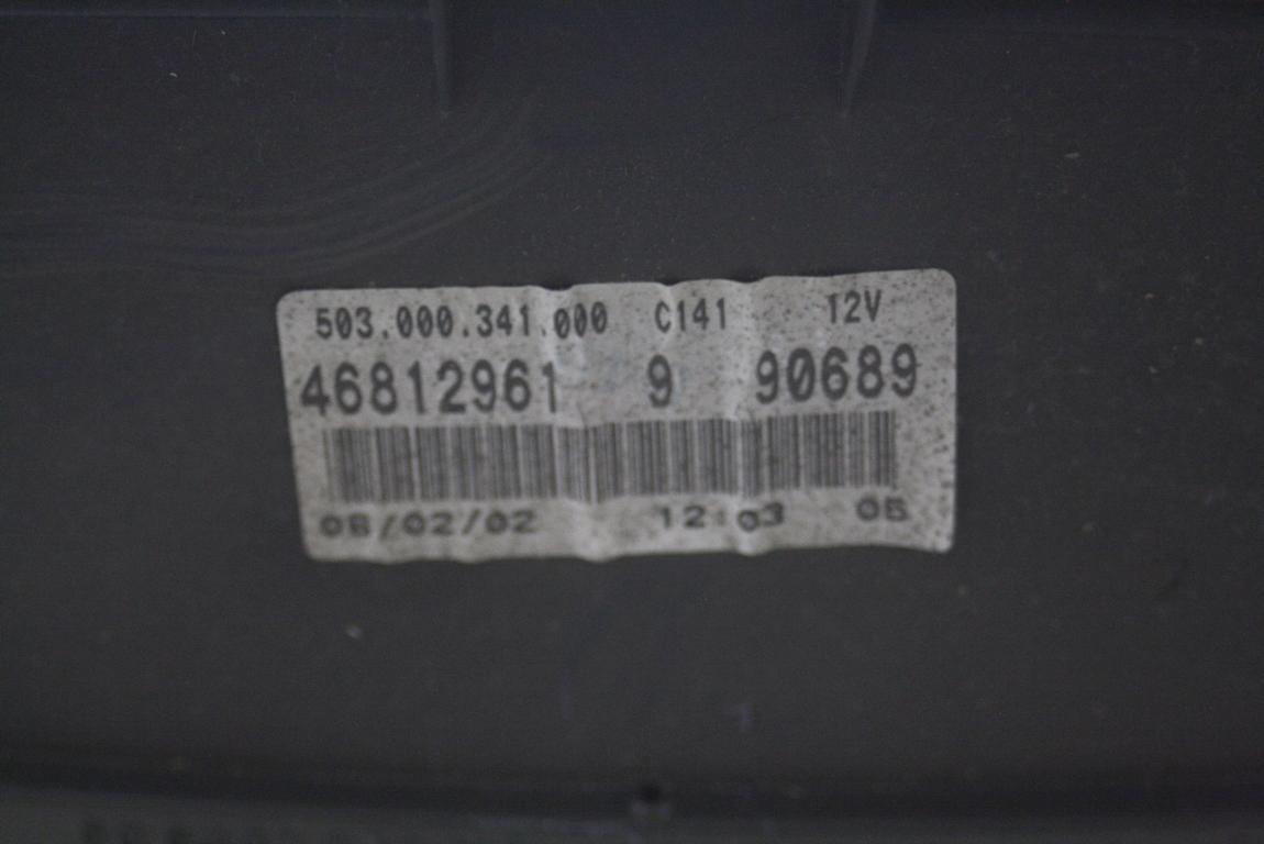 KILOMETER STEVEC OEM N. 46812961 ORIGINAL REZERVNI DEL FIAT PUNTO 188 188AX MK2 (1999 - 2003) BENZINA LETNIK 2002