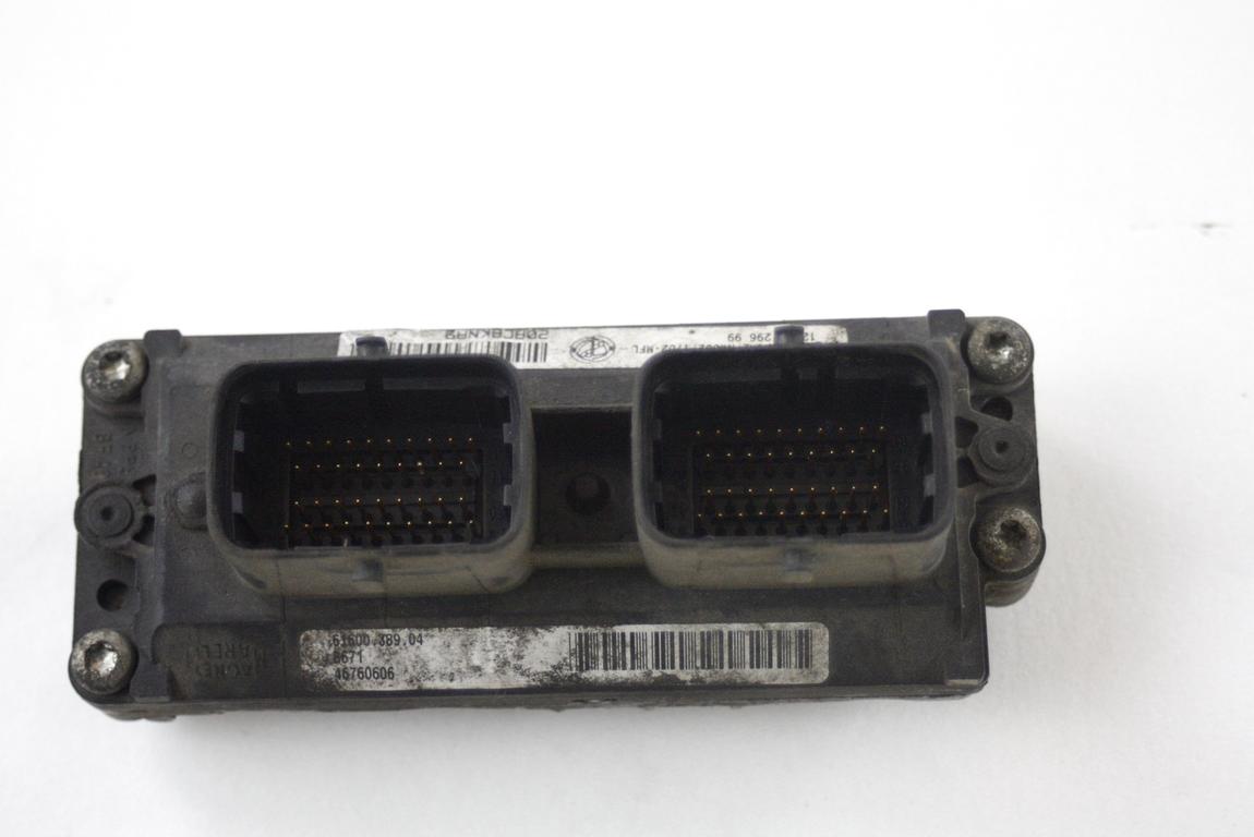 OSNOVNA KRMILNA ENOTA DDE / MODUL ZA VBRIZGAVANJE OEM N. 46760606 ORIGINAL REZERVNI DEL FIAT PUNTO 188 188AX MK2 (1999 - 2003) BENZINA LETNIK 2000