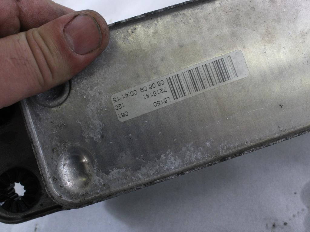 11 PRESTAVNA RADIATOR OEM N. 17217553389 ORIGINAL REZERVNI DEL BMW X5 E70 (2006 - 2010) DIESEL LETNIK 2009