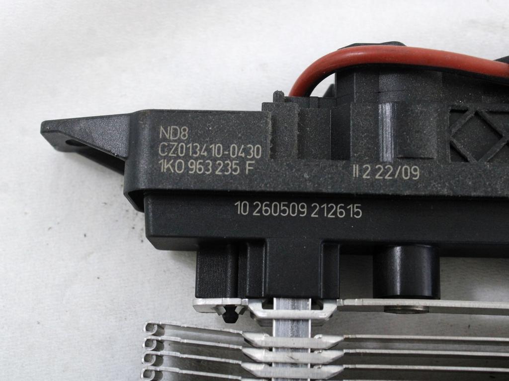 HLADILNIK ZA GRETJE OEM N. 1K0963235F ORIGINAL REZERVNI DEL VOLKSWAGEN PASSAT B6 3C2 3C5 BER/SW (2005 - 09/2010)  DIESEL LETNIK 2009