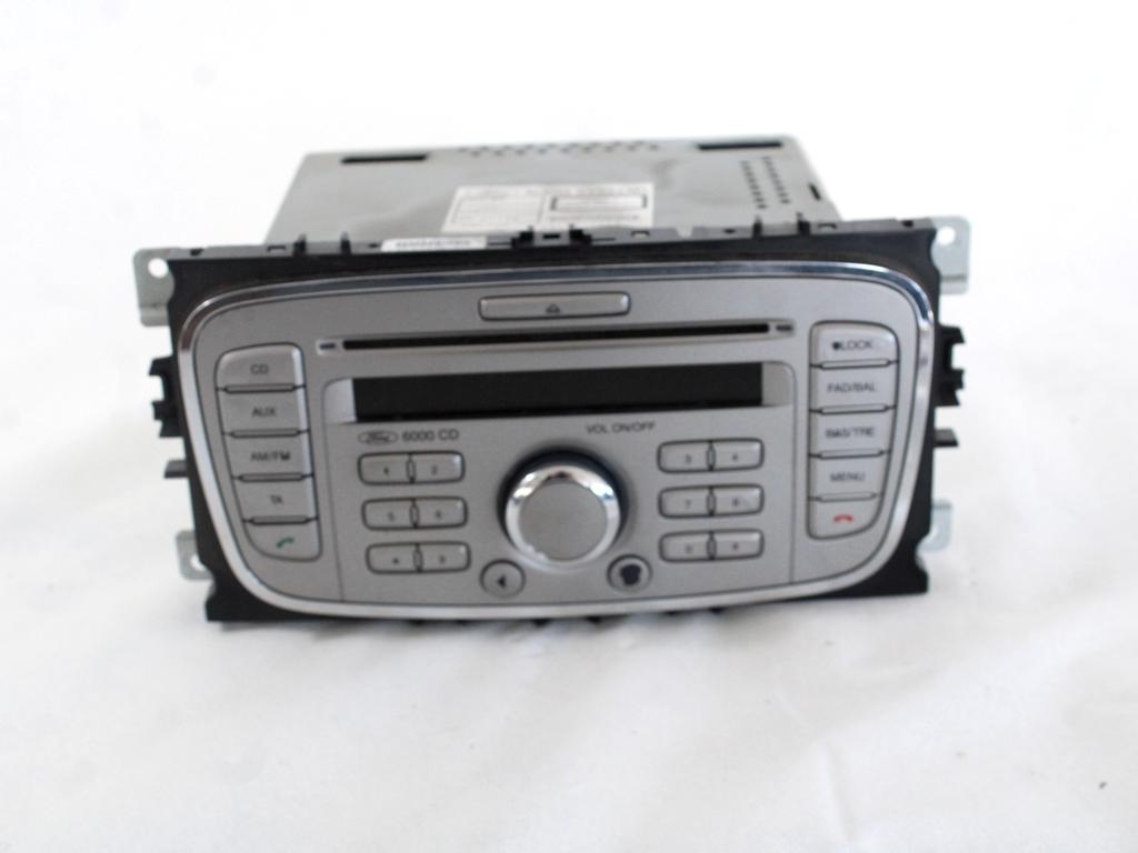 RADIO CD / OJACEVALNIK / IMETNIK HIFI OEM N. 7S7T-18C815-BA ORIGINAL REZERVNI DEL FORD GALAXY WA6 MK2 (2006 - 2015)DIESEL LETNIK 2007